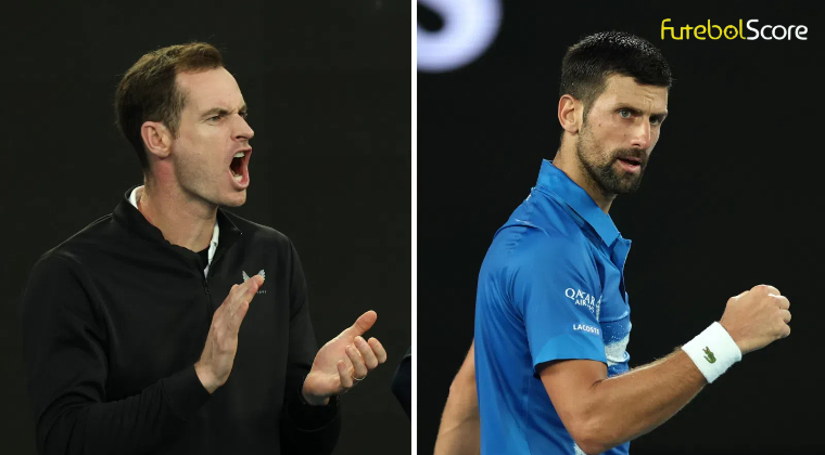 Djokovic admitiu que o papel de Murray como treinador era “um pouco estranho” e elogiou o seu adversário: “Ele surpreendeu-me muito”